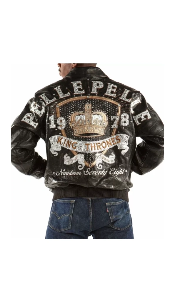 Pelle Pelle Thrones King Leather Jacket