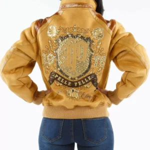 Bold pelle pelle caremal wool jacket