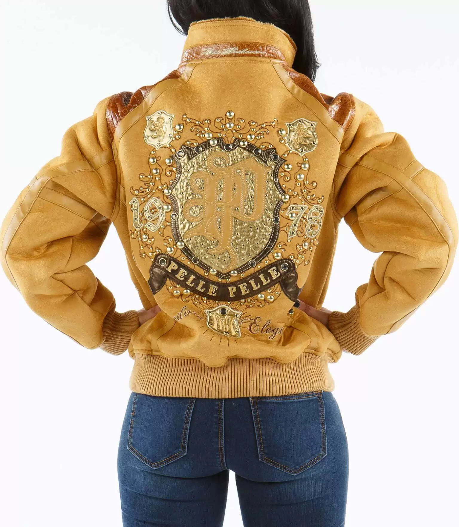 Bold pelle pelle caremal wool jacket