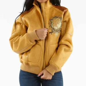 Bold pelle pelle caremal wool jacket view 2