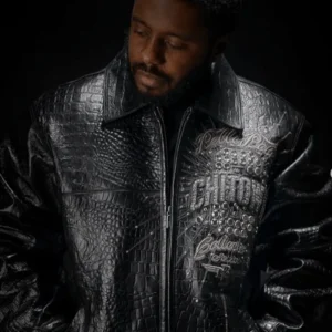 PELLE PELLE CHITOWN BLACK LEATHER JACKET view 3