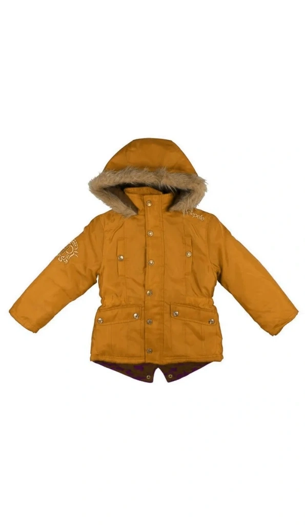 Pelle Pelle Mustard Snorkle Fur Hood Jacket | Men & Women
