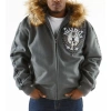 Pelle Pelle Grey Brother Hood Jacket