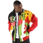 Pelle Pelle Yellow Red Black Picasso Plush Jacket