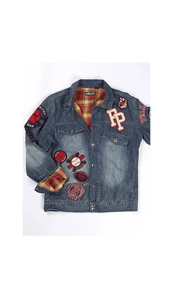 Pelle Pelle Blue Jeans Jacket