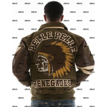 Pelle Pelle Dark Green Renegades Jacket