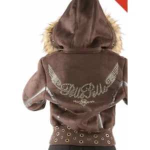 PELLE PELLE GLOWING BROWN WOOL JACKET view 2
