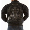 Pelle Pelle Royal Black Wool Jacket