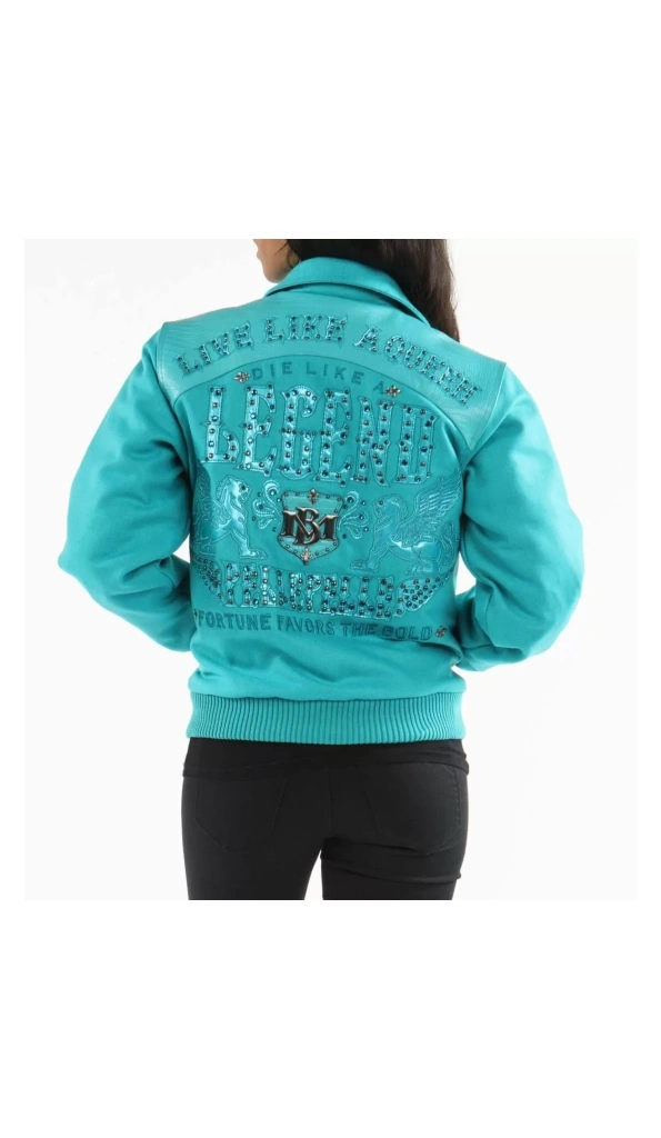 Pelle Pelle Like a Queen Blue Jacket