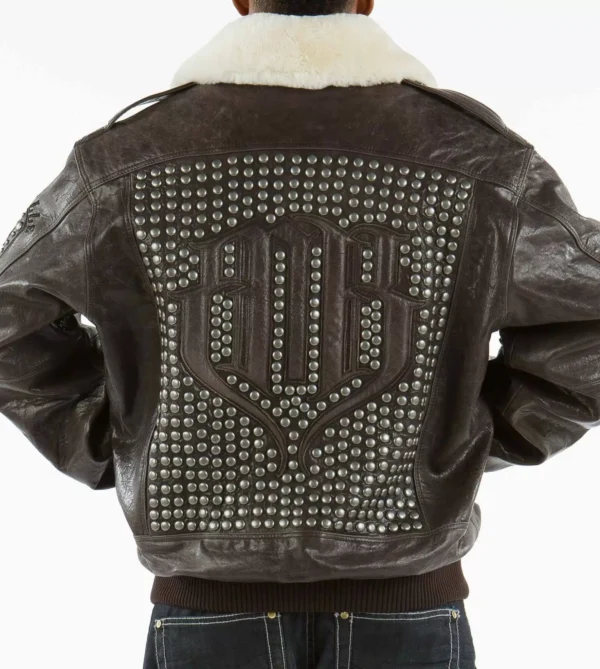PELLE PELLE DARK BROWN JACKET IMPRESSIVE view 2