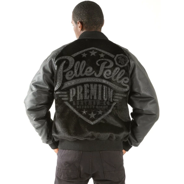 PELLE PELLE PREMIUM BLACK JACKET ATTRACTIVE