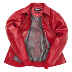 PELLE PELLE RED PLUSH JACKET BEAUTIFUL view 3