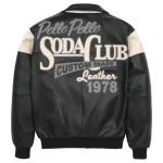 Best Pelle Pelle Black Custom Made Leather Jacket