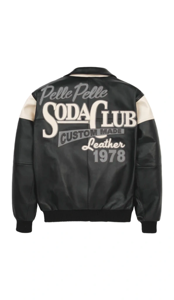 Best Pelle Pelle Black Custom Made Leather Jacket