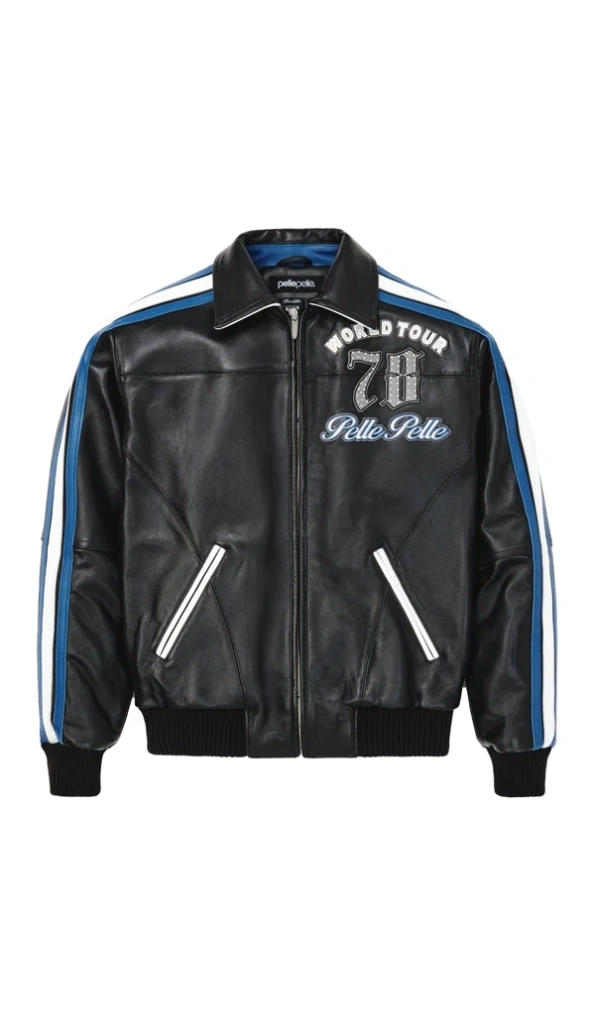 PELLE PELLE WORLD BLACK JACKET ATTRACTIVE