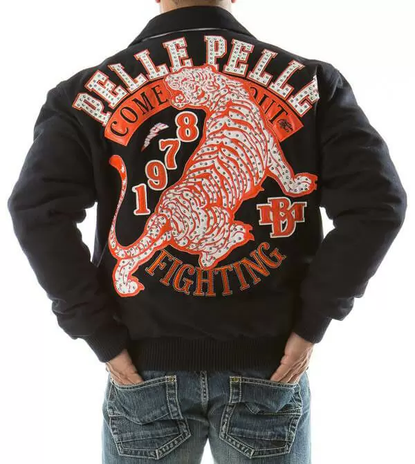 Bold Pelle Pelle Out Fighting Tiger Jacket