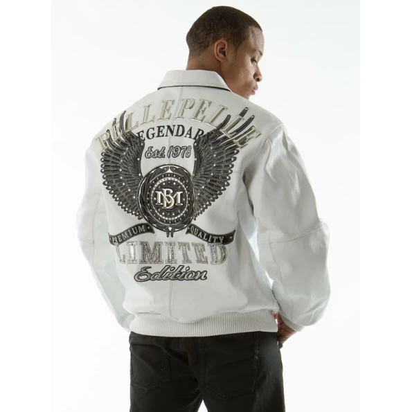 PELLE PELLE LEGENDARY WHITE LEATHER JACKET view 2
