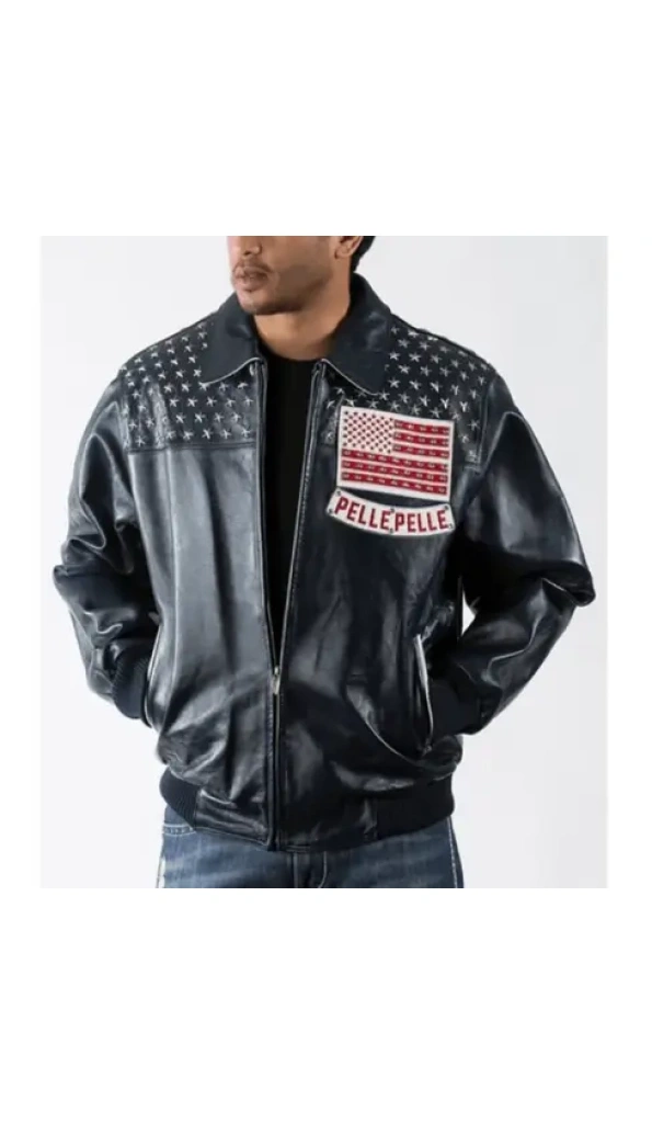 PELLE PELLE AMERICANA BLACK JACKET QUALITY