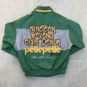 PELLE PELLE 1978 DENIM LEATHER JACKET view 2