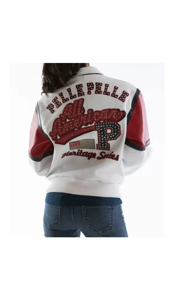 Pelle Pelle All American White Jacket