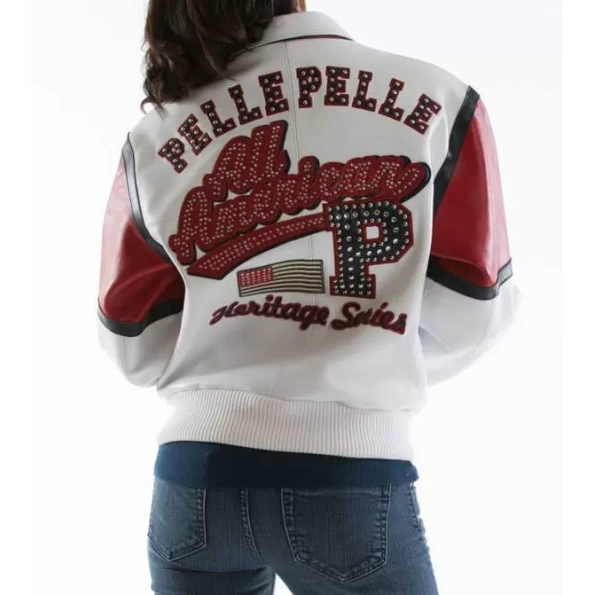 Pelle Pelle All American White Jacket