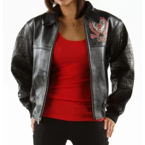 Pelle Pelle Studded Black Leather Jacket view 2