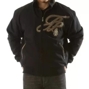 Bold Pelle Pelle Black Badged Royal Blazer Jacket view 2
