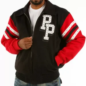 Bold Pelle Pelle Black Chicago City Wool Jacket view 2