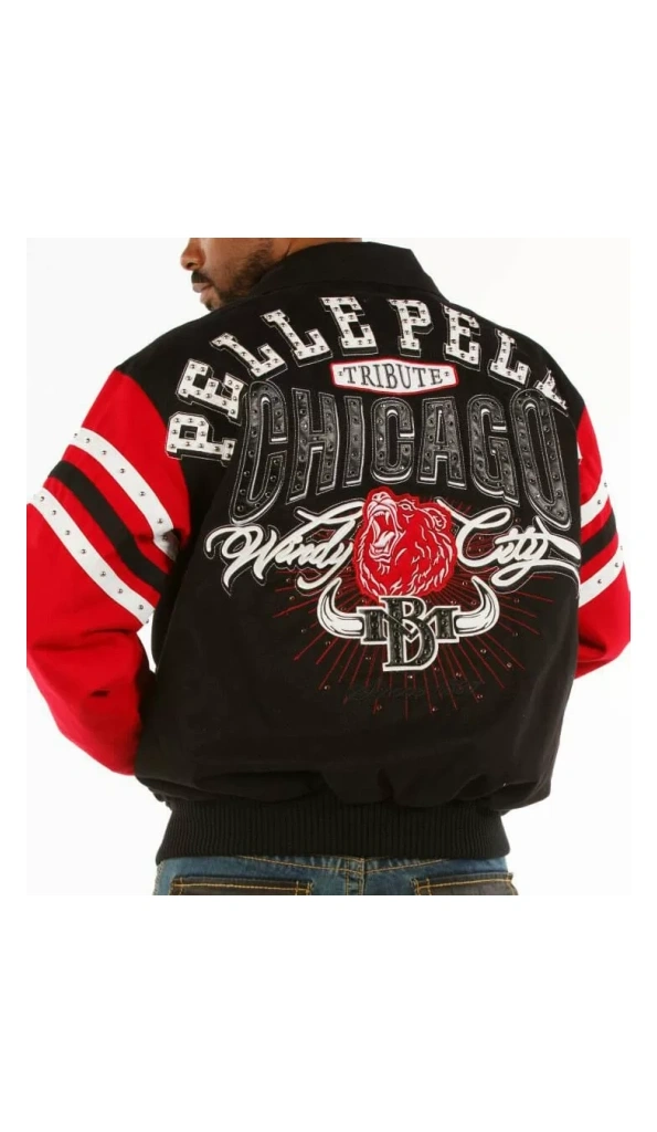 Pelle Pelle Tribute Chicago Black Jacket