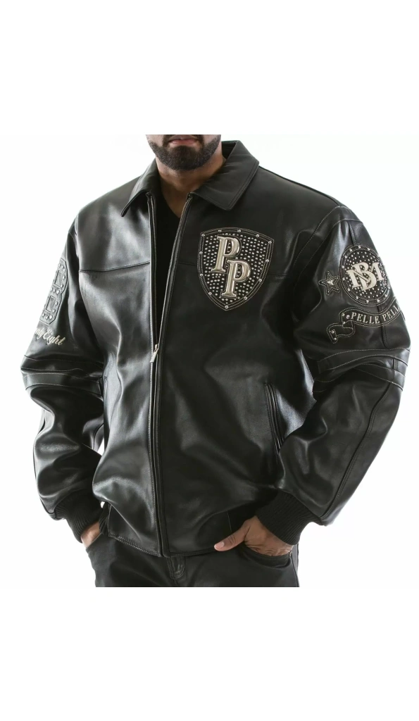 Pelle Pelle Black Leather Jacket
