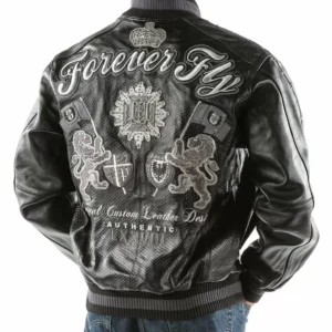 Bold Pelle Pelle Black Forever Fly Leather Jacket