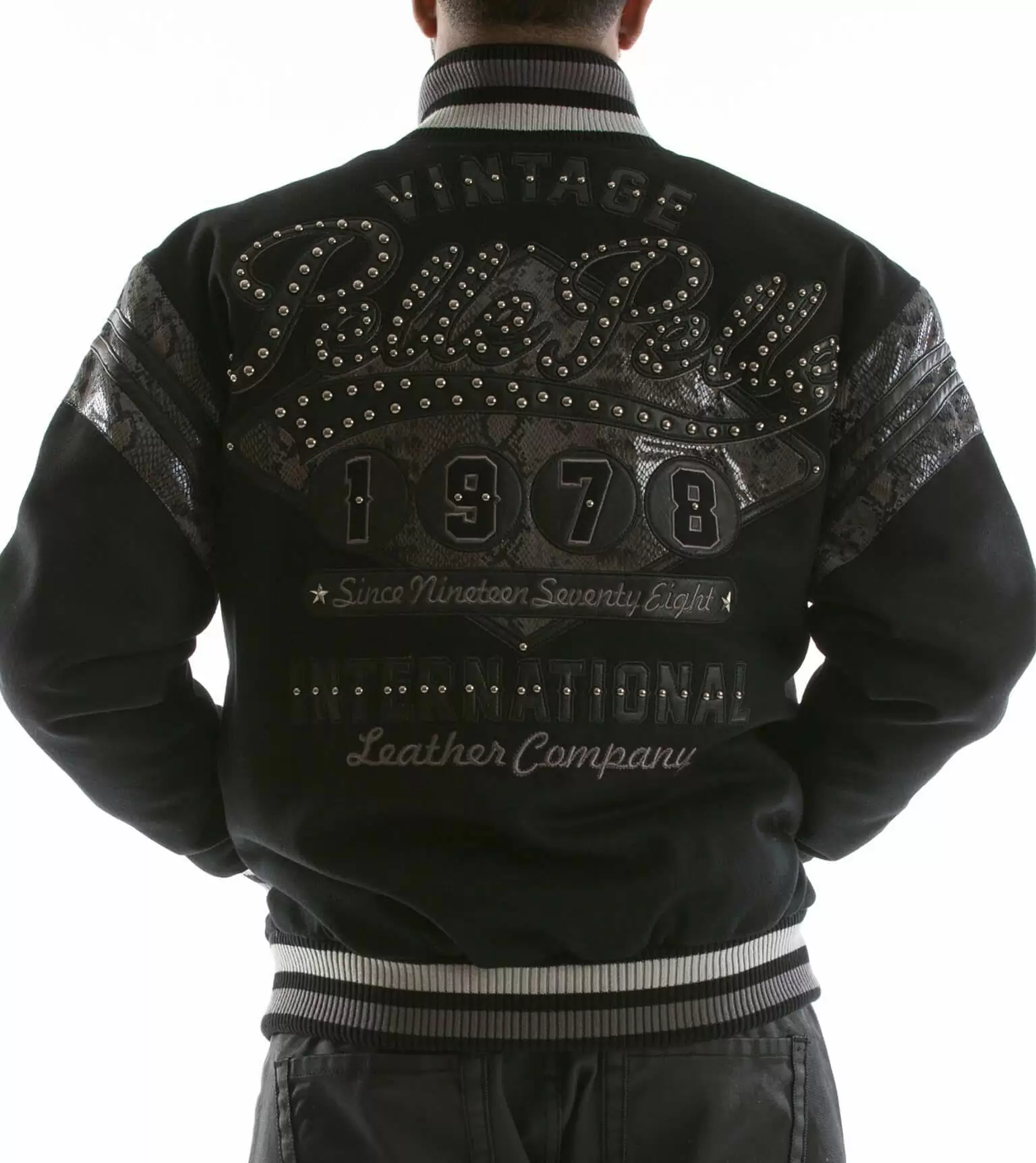 Pelle Pelle Black Vintage Wool Jacket