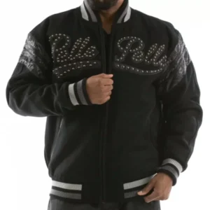 Pelle Pelle Black Vintage Wool Jacket view 2