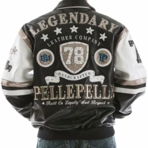 Pelle Pelle Encrusted Leather Jacket
