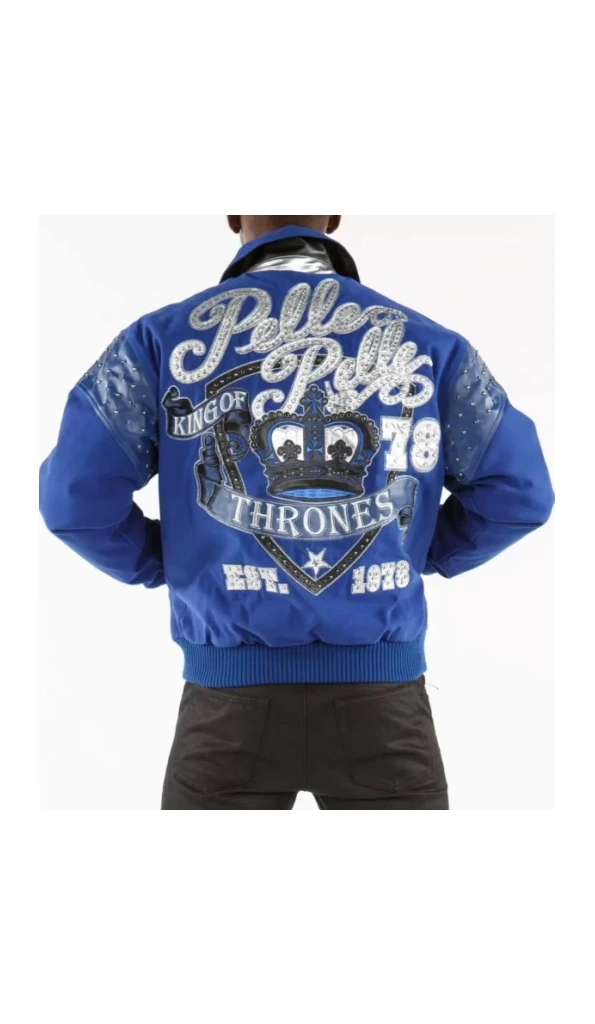 Pelle Pelle Thrones King Blue Jacket