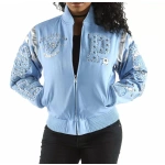 Pelle Pelle Blue Patches Jacket