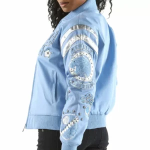 Pelle Pelle Blue Patches Jacket view 2