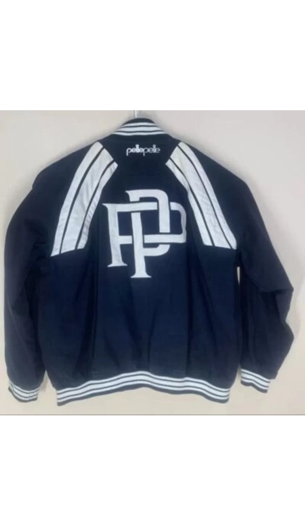 Pelle Pelle Blue Vintage Varsity Jacket
