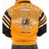 Bold Pelle Pelle Chicago Tribute Mustard Varsity Jacket