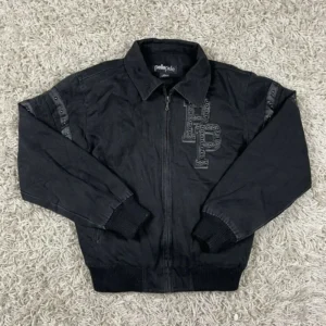 Pelle Pelle Cotton Blend Chicago Bomber Jacket view 1