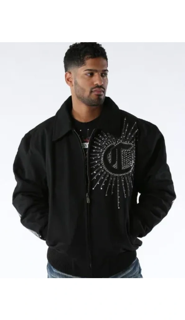 Bold Pelle Pelle Chicago Wool Black Jacket