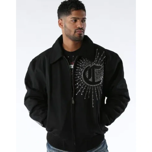 Bold Pelle Pelle Chicago Wool Black Jacket