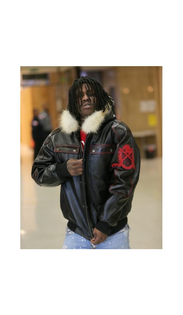 Pelle Pelle Chief Keef Black Leather Jacket