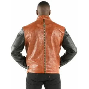 PELLE PELLE BIKER BROWN JACKET BEAUTIFUL view 2