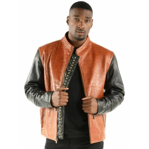 PELLE PELLE BIKER BROWN JACKET BEAUTIFUL