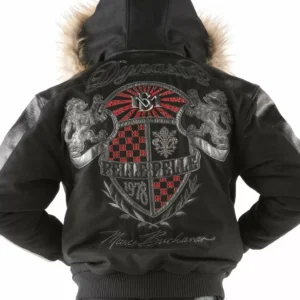 Black Hood Pelle Pelle Leather Jacket view 2