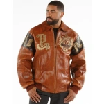 Pelle Pelle Brown Empire MB Leather Jacket