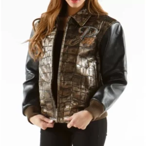 Pelle Pelle Brown Studded Jacket view 2