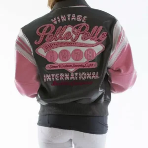 Pelle Pelle Grey Pink League Jacket