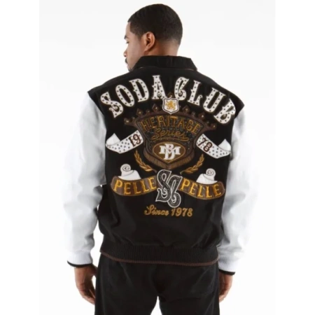 Pelle Pelle Heritage Black White Jacket